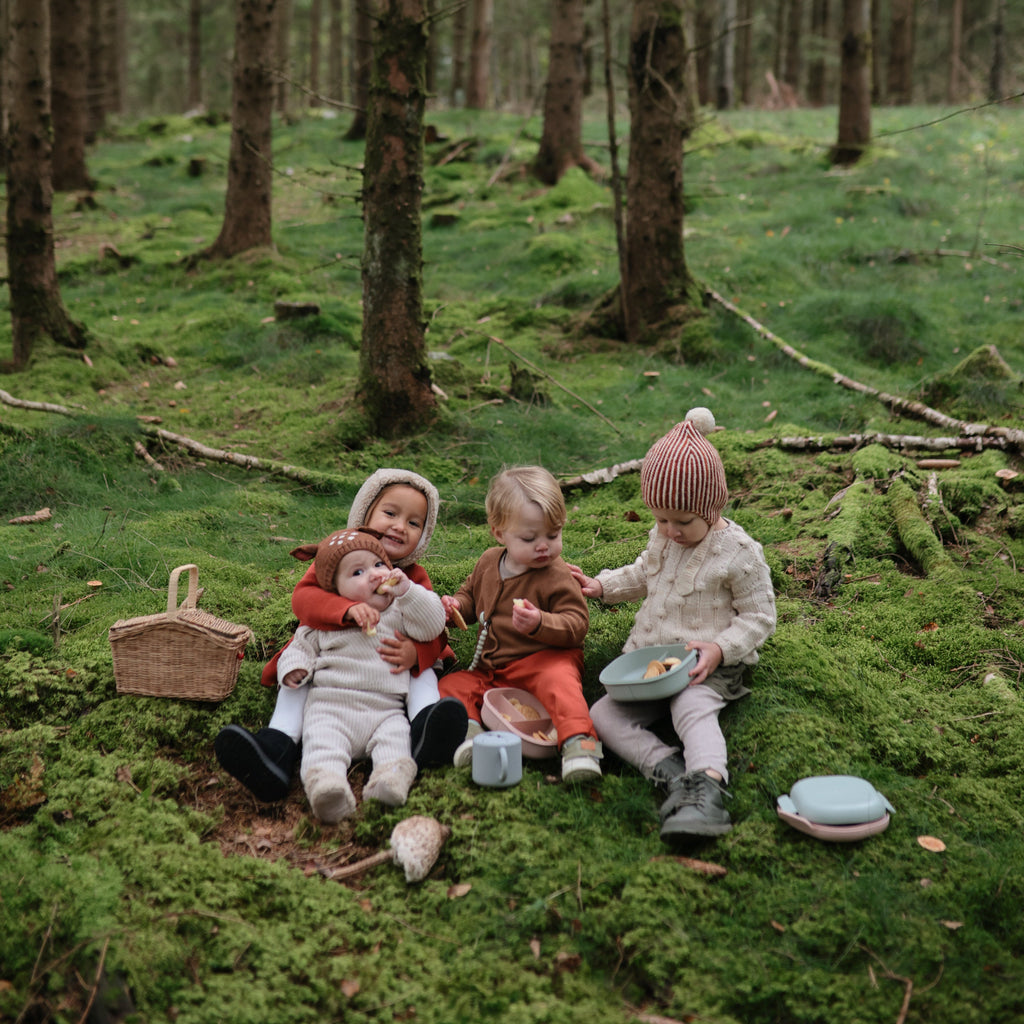 Mushie Chunky Knit Pants | Playroom Avenue