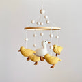 Ganapati Crafts Co. Felt Baby Mobile - Call Duck | Playroom Avenue