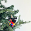 Ganapati Crafts Co. Felt Ornament - Pompom Ball Mini Sheep Rainbow | Playroom Avenue