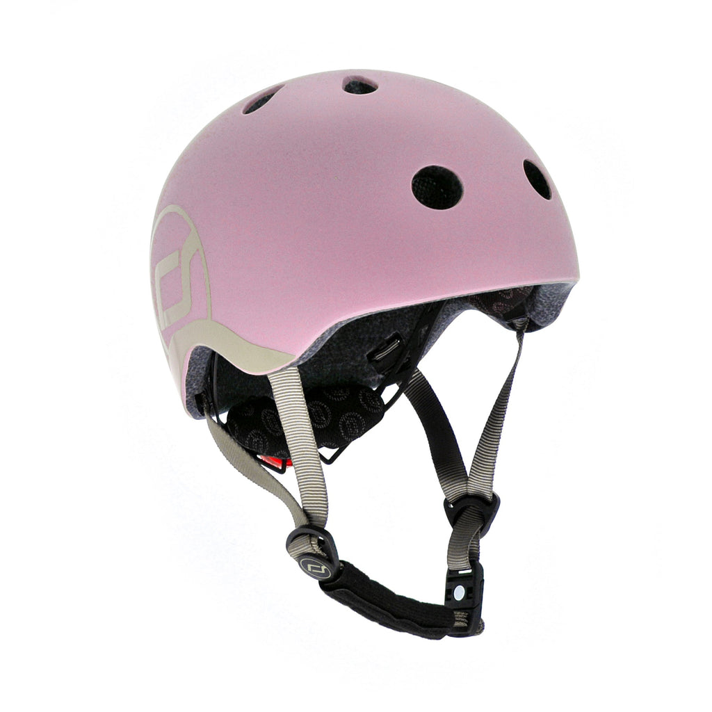 Scoot and Ride Baby Helmet in Rose – XXS Size for 1-3 Year Old | Playroom Avenue