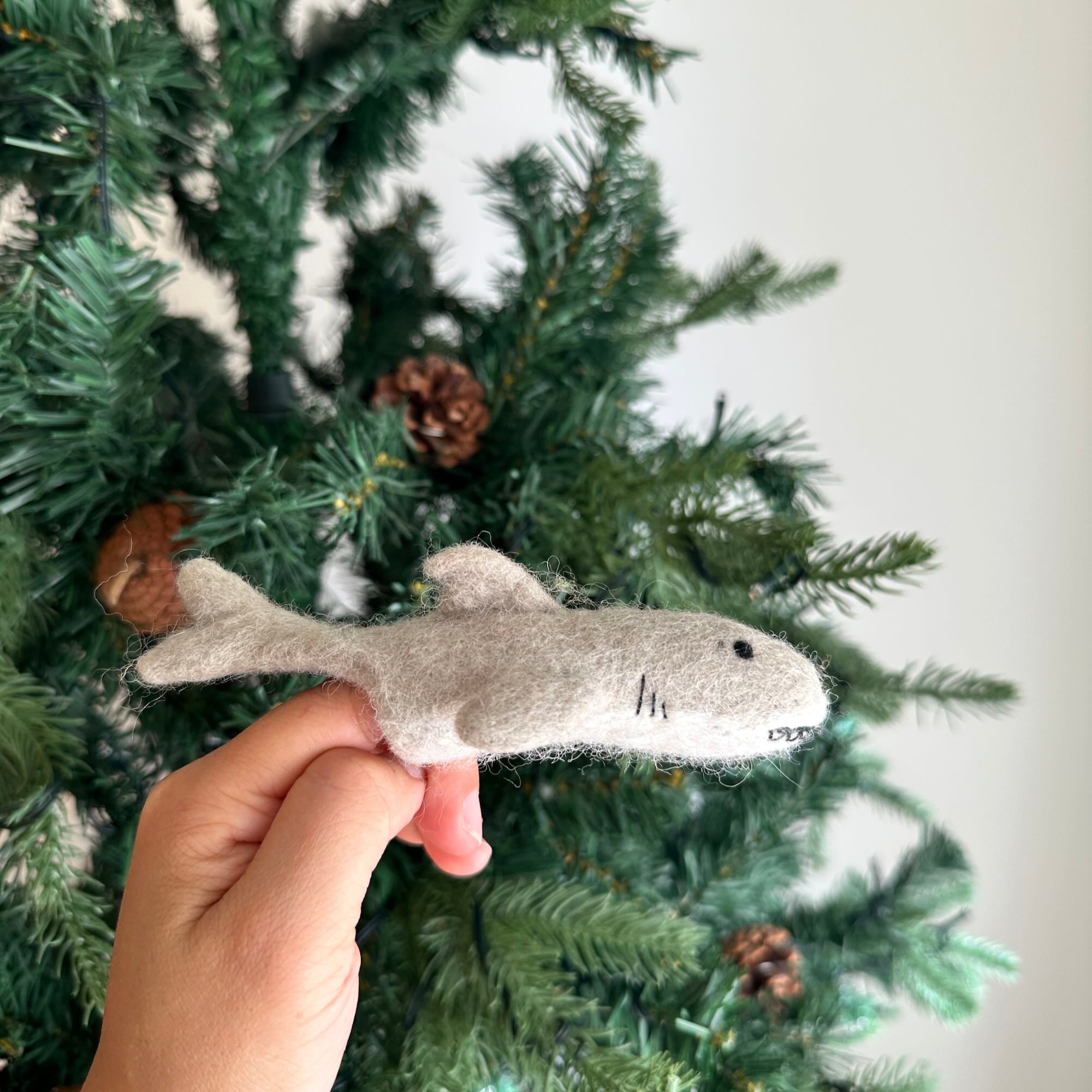 Ganapati Crafts Co. Finger Puppet: Shark | Playroom Avenue