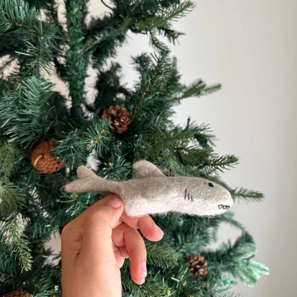 Ganapati Crafts Co. Finger Puppet: Shark | Playroom Avenue