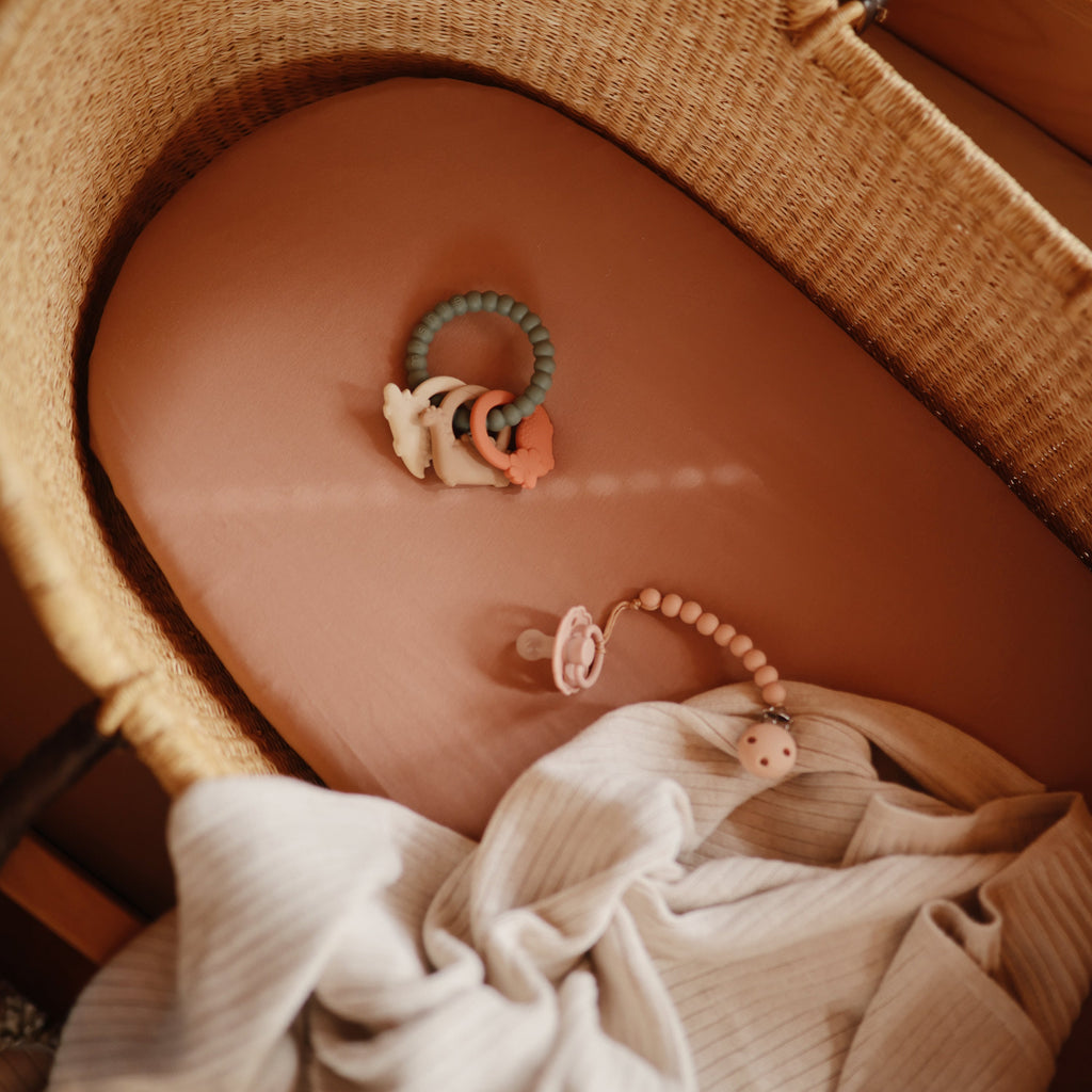 Mushie Teething Ring | Playroom Avenue