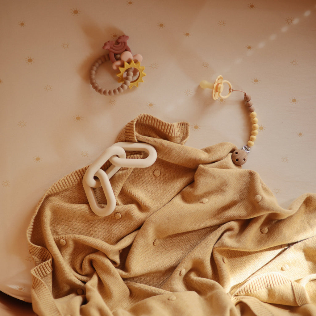 Mushie Teething Ring | Playroom Avenue
