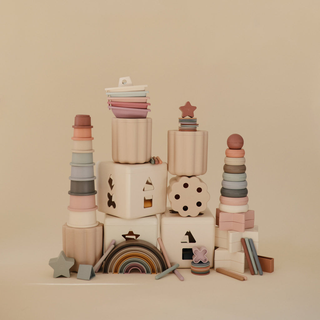 Mushie Coin & Tube Sorting Set | Playroom Avenue