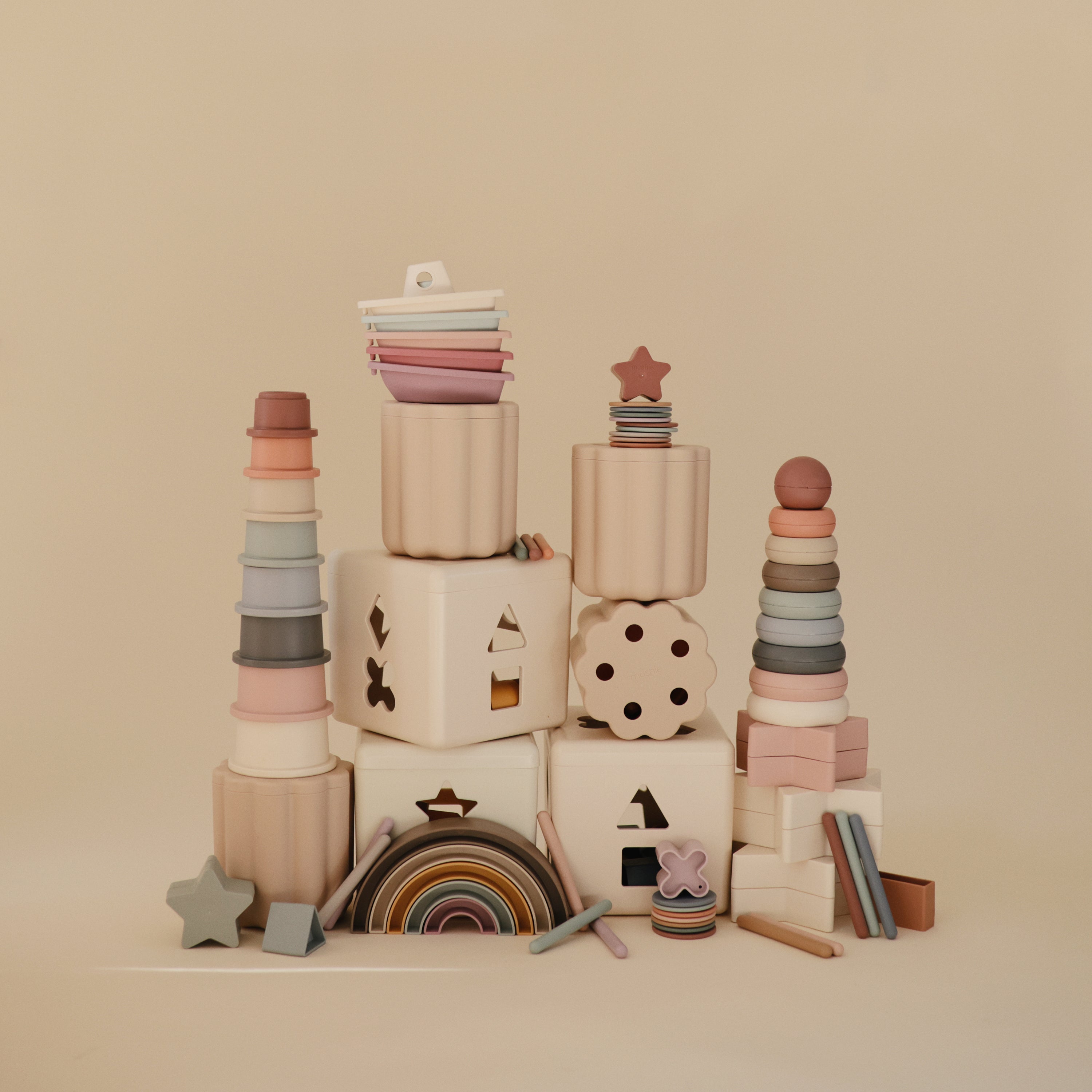 Mushie Coin & Tube Sorting Set | Playroom Avenue