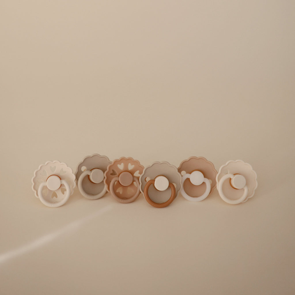 FRIGG Silicone Pacifier 6-Pack | Playroom Avenue