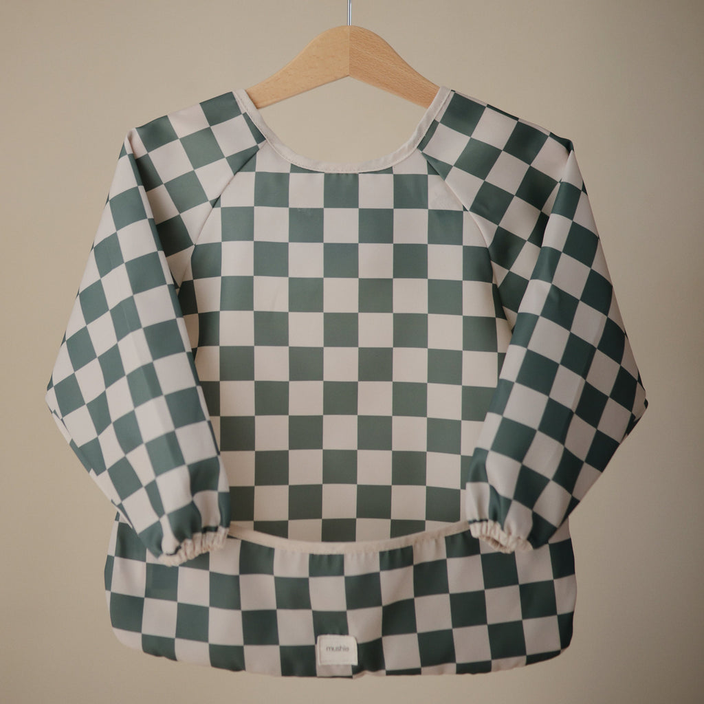Mushie Long Sleeve Bib | Playroom Avenue
