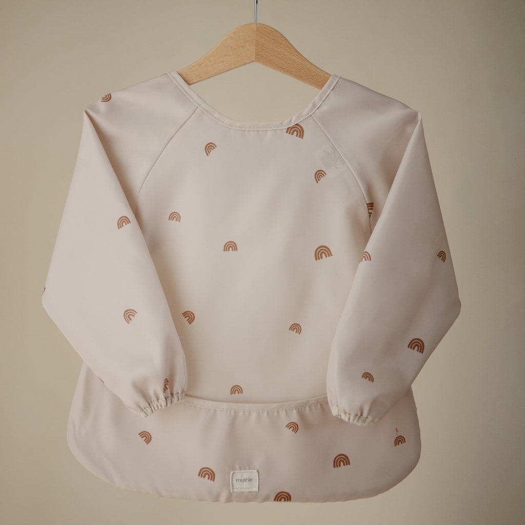 Mushie Long Sleeve Bib | Playroom Avenue