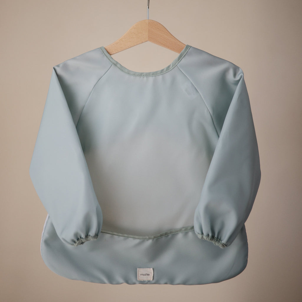 Mushie Long Sleeve Bib | Playroom Avenue
