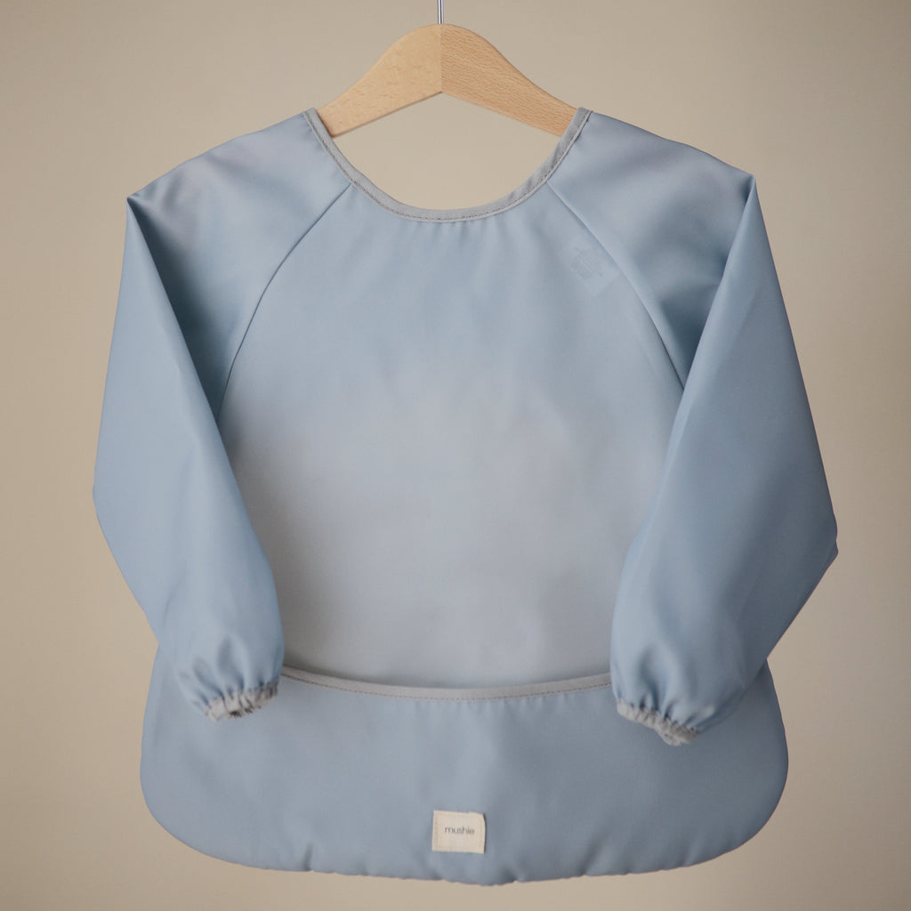 Mushie Long Sleeve Bib | Playroom Avenue