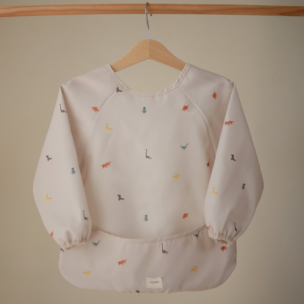 Mushie Long Sleeve Bib | Playroom Avenue