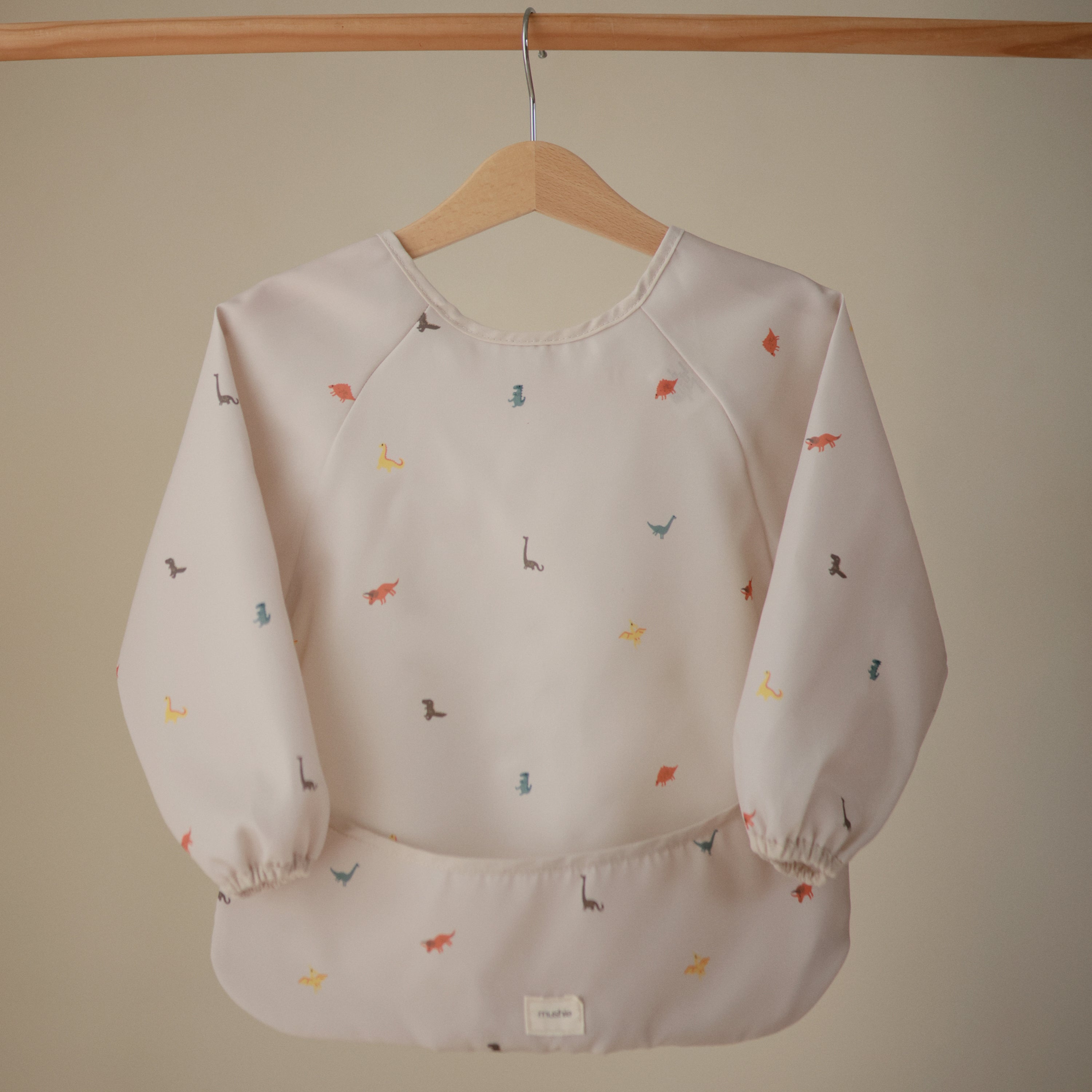 Mushie Long Sleeve Bib | Playroom Avenue
