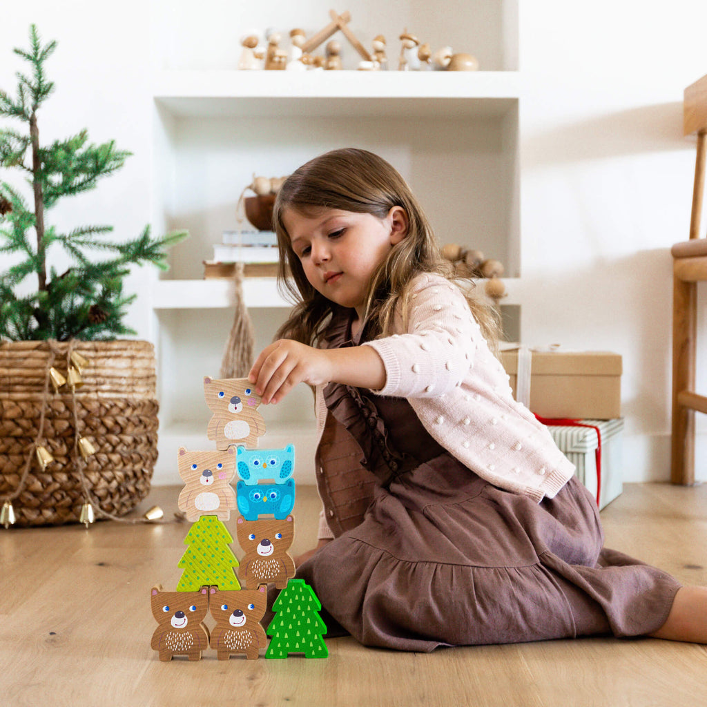 HABA Forest Friends Stacking Toy | Playroom Avenue