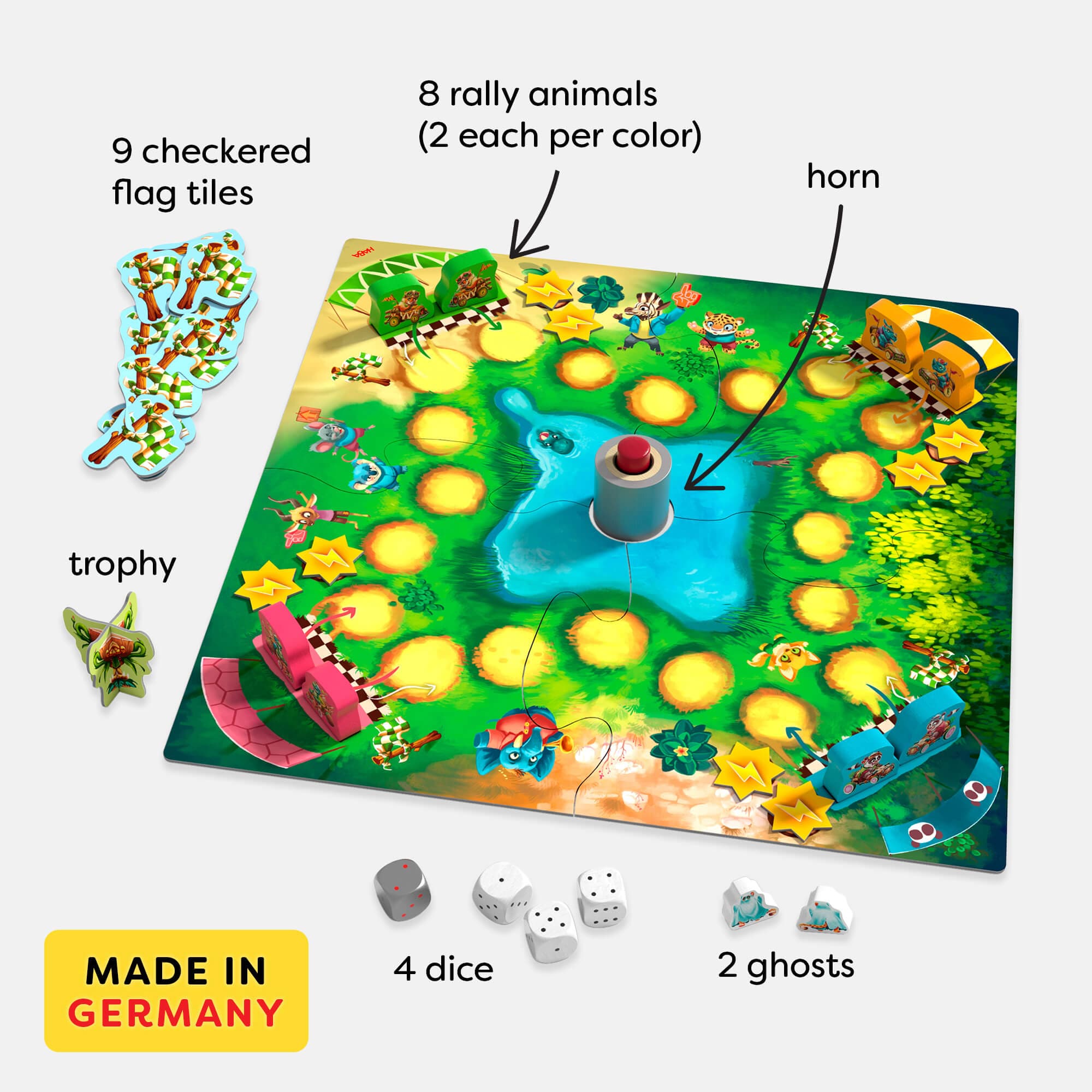 HABA Bamboo Rally Cup - Hype in the Jungle Game | Playroom Avenue