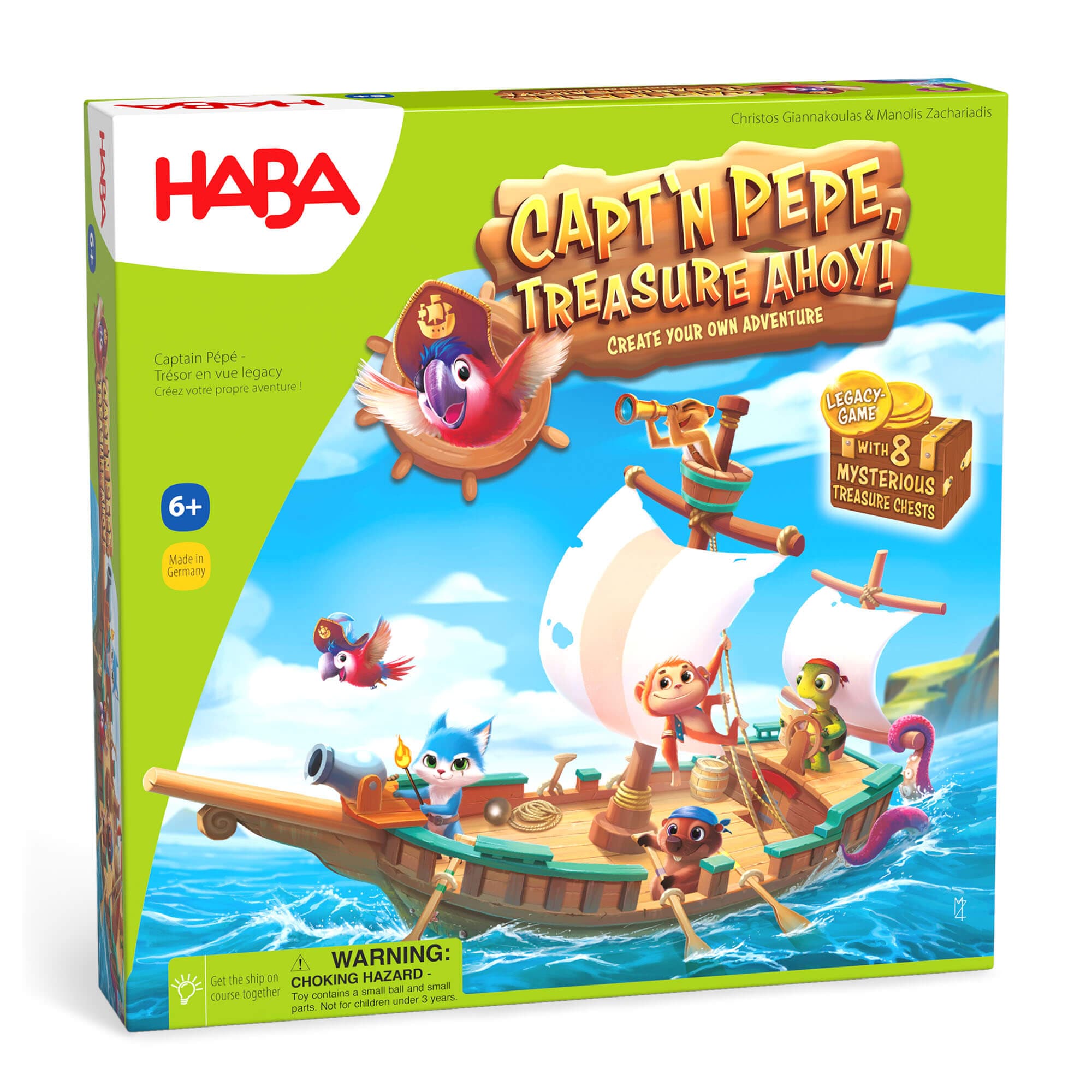HABA Capt'n Pepe: Treasure Ahoy! | Playroom Avenue