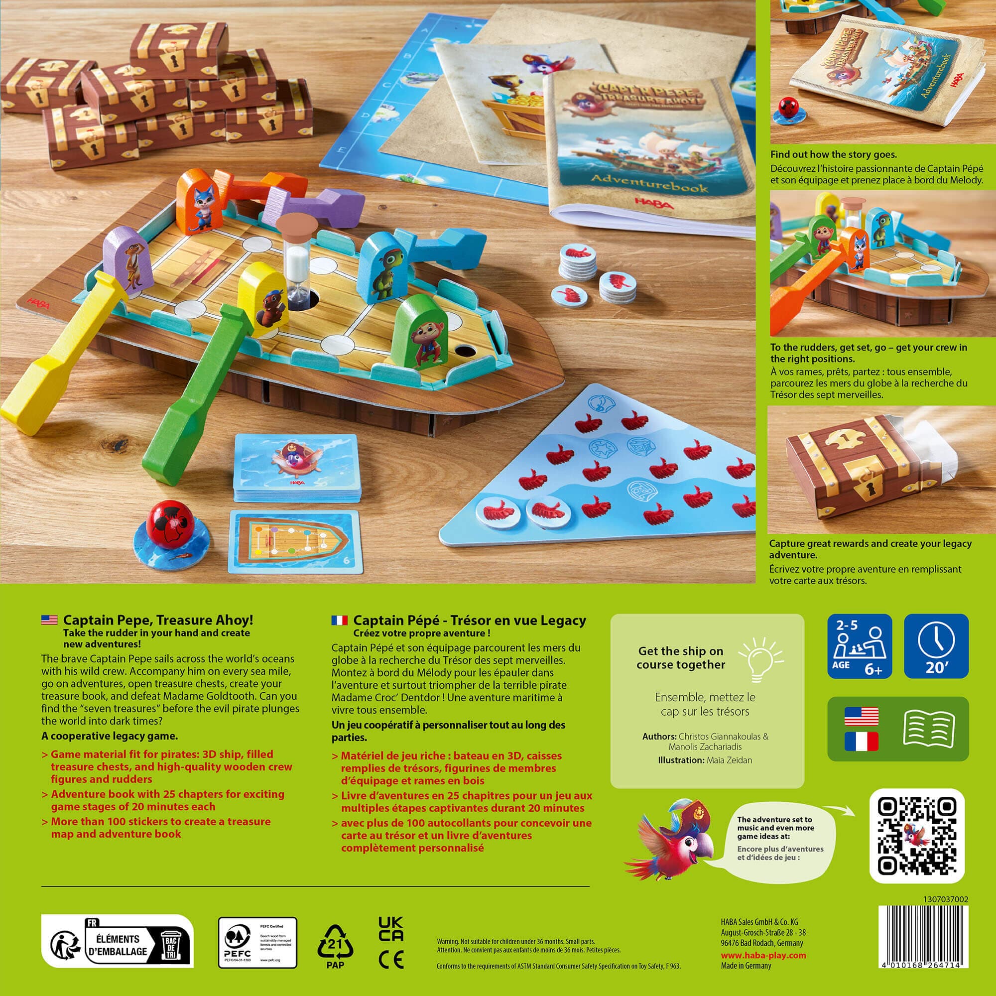 HABA Capt'n Pepe: Treasure Ahoy! | Playroom Avenue