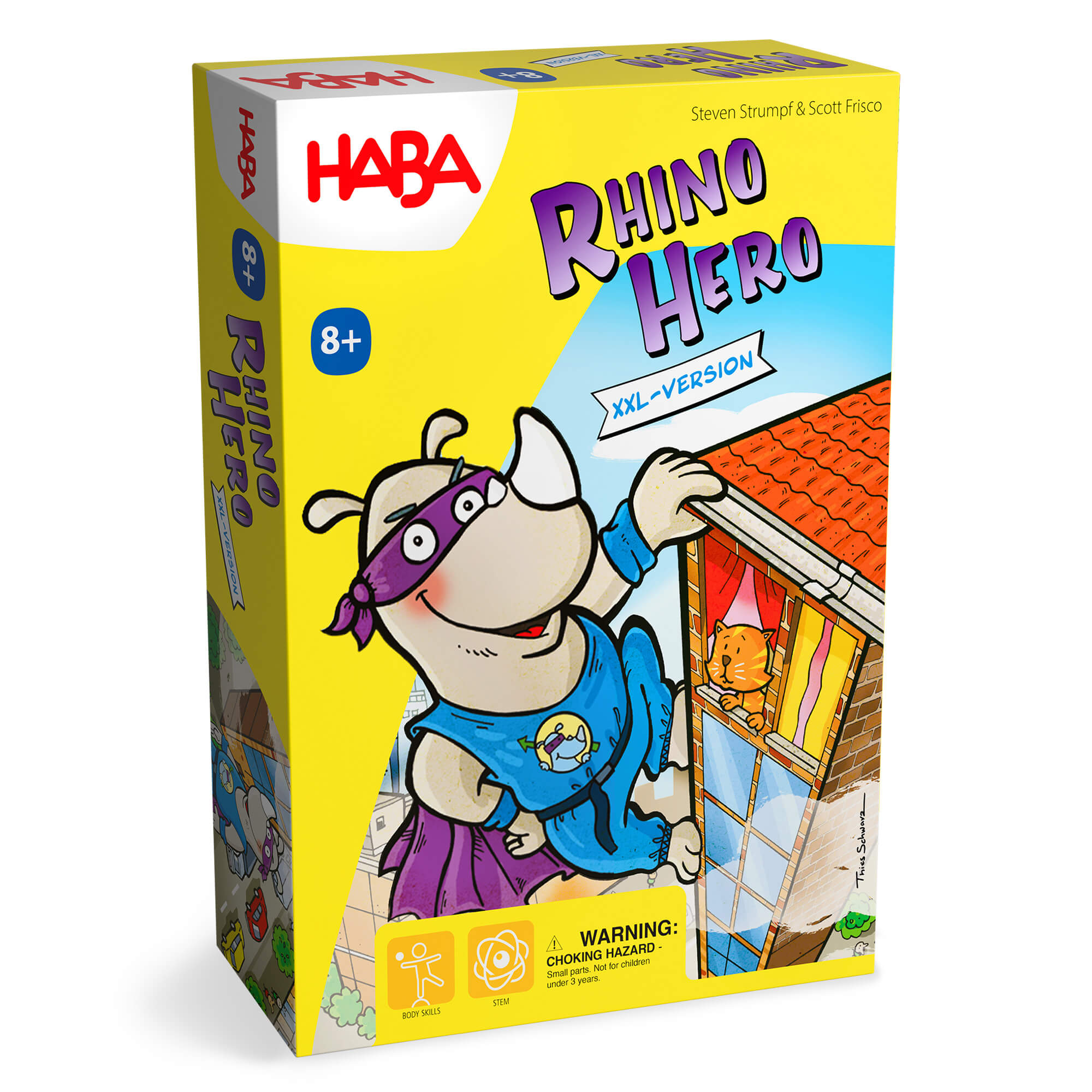HABA Giant Rhino Hero XXL Stacking Cards Game | Playroom Avenue