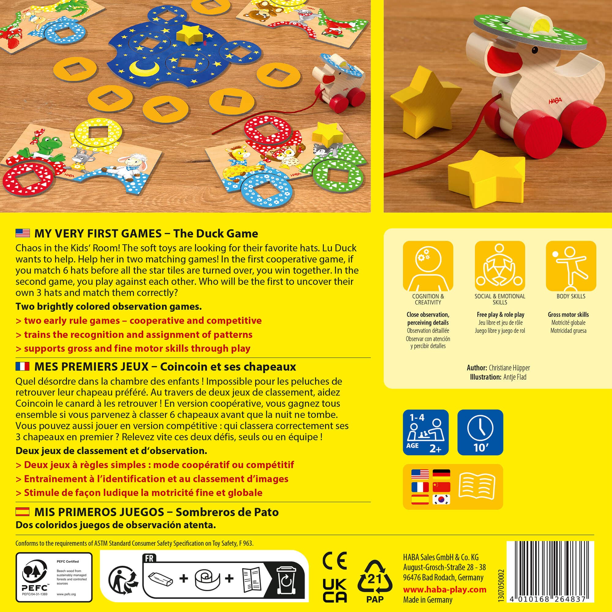 HABA My Very First Games - The Duck Game | Playroom Avenue