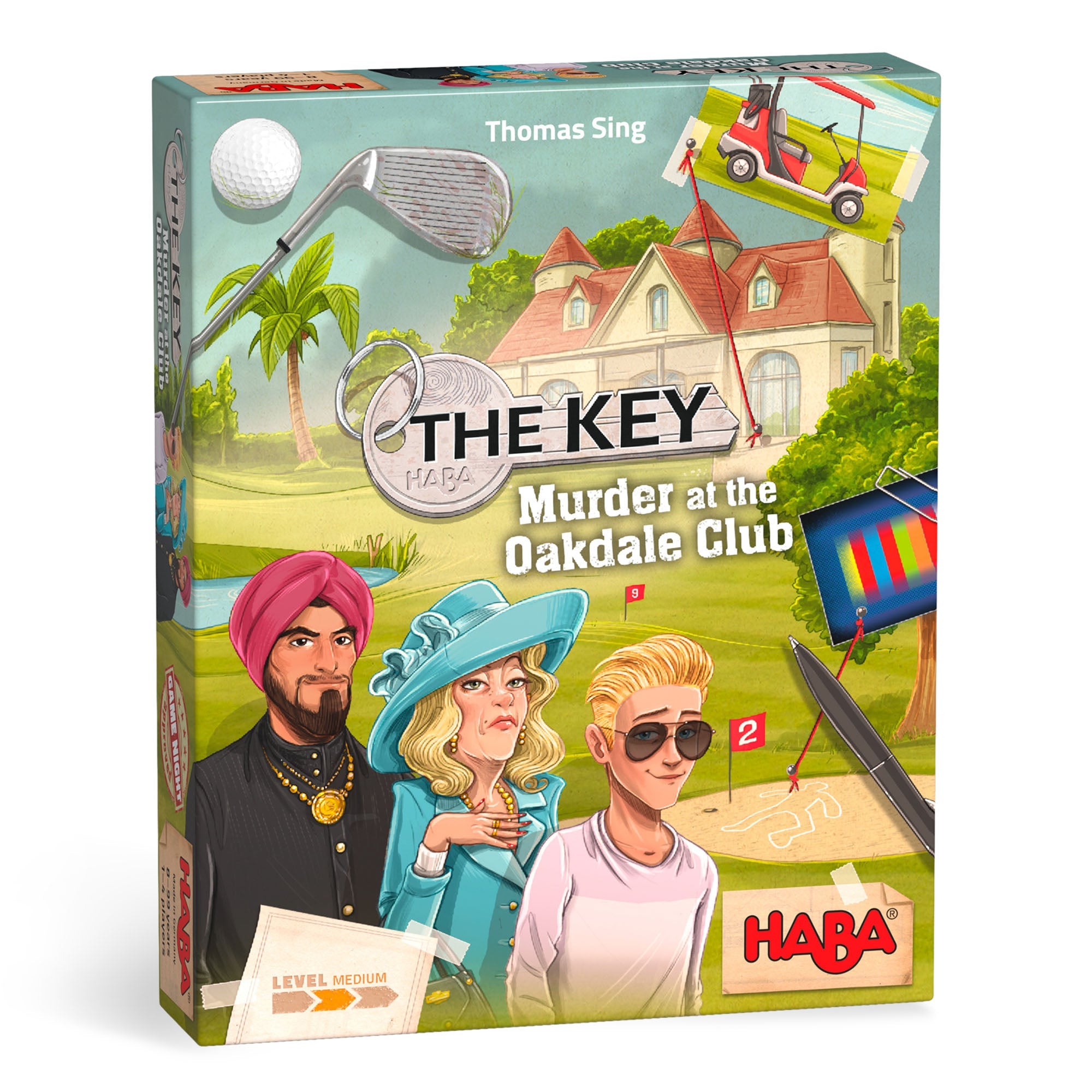 HABA The Key: Murder at the Oakdale Club | Playroom Avenue