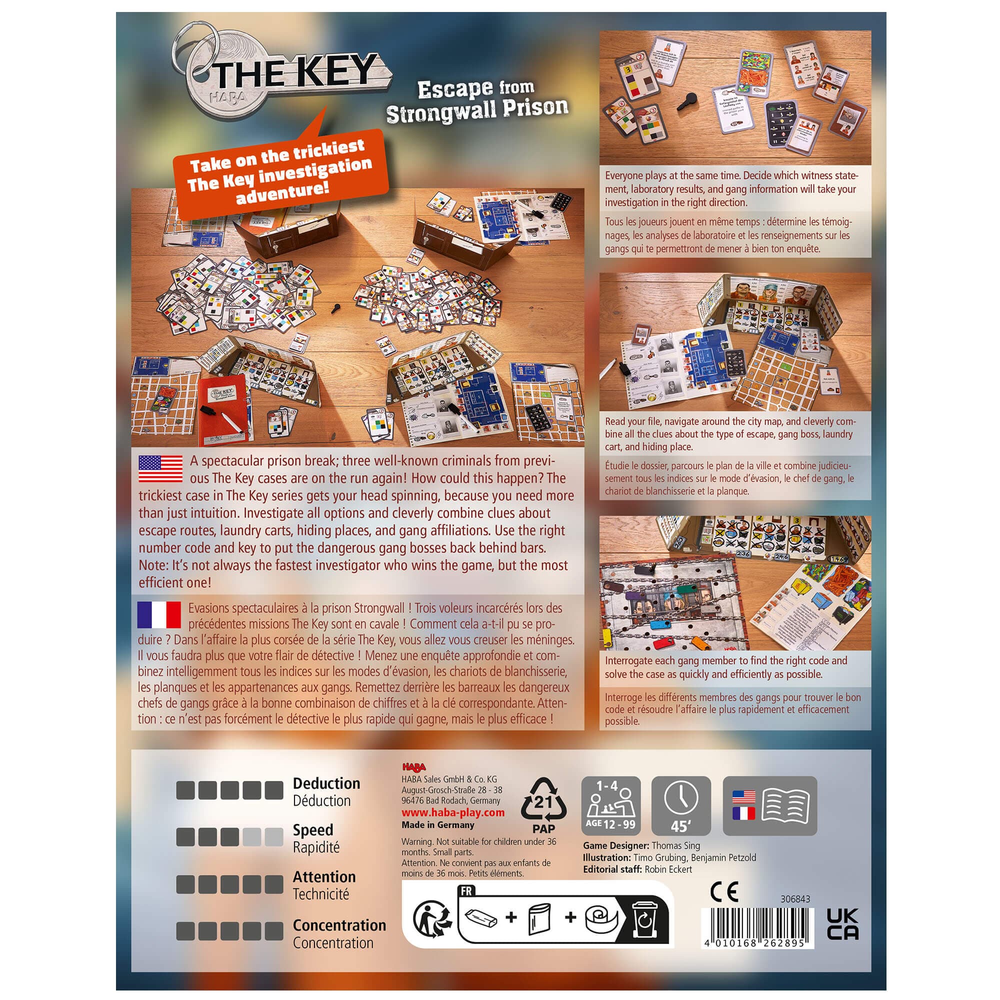 HABA The Key - Escape from Strongwall Prison | Playroom Avenue