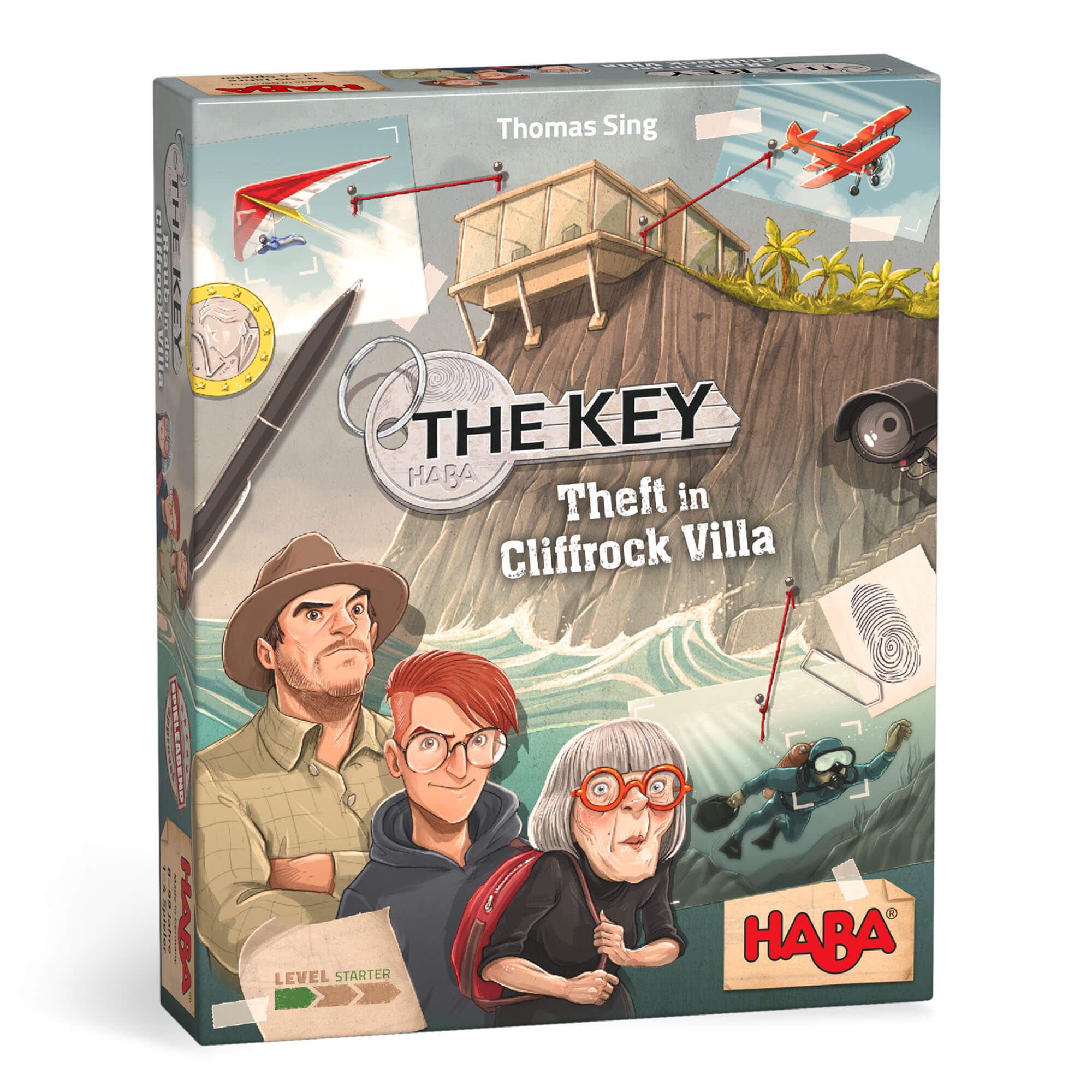 HABA The Key: Theft at Cliffrock Villa | Playroom Avenue