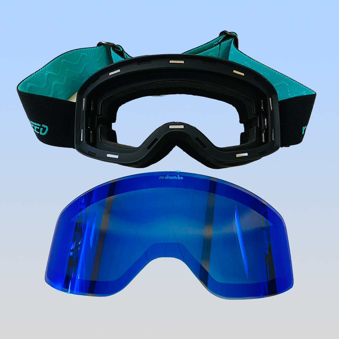 ro•sham•bo eyewear Ludicrous Speed Snow Goggles Set | Youth | Playroom Avenue