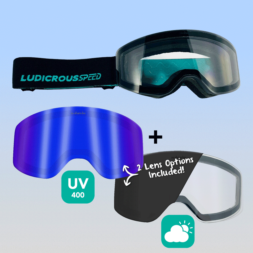 ro•sham•bo eyewear Ludicrous Speed Snow Goggles Set | Youth | Playroom Avenue