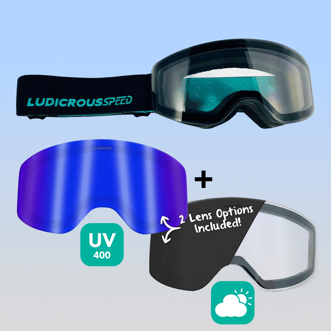 ro•sham•bo eyewear Ludicrous Speed Snow Goggles Set | Youth | Playroom Avenue