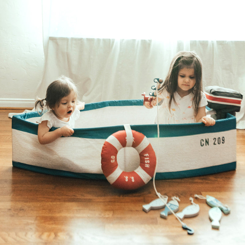 Wonder and Wise Gone Fishing Boat | Playroom Avenue