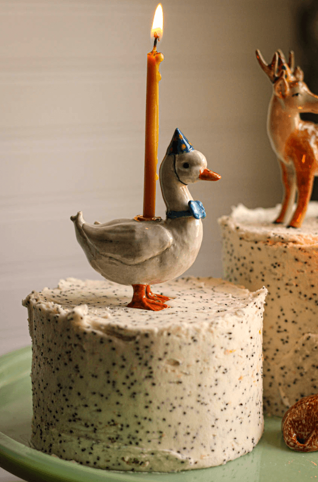 Camp Hollow Blue Goose Cake Topper | Playroom Avenue