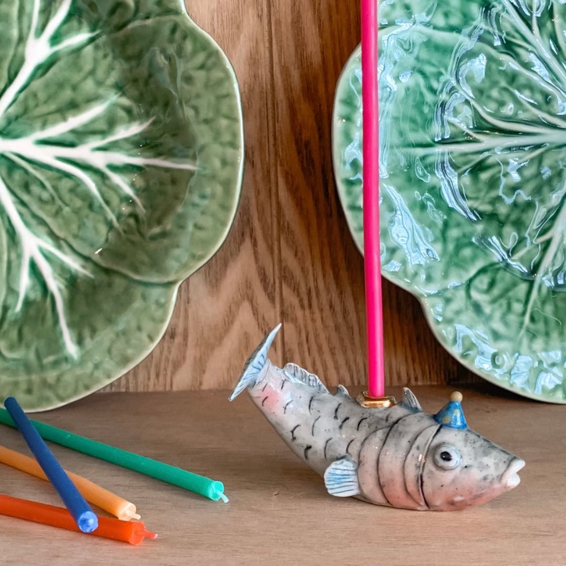 Camp Hollow Graceful Fish Cake Topper | Playroom Avenue