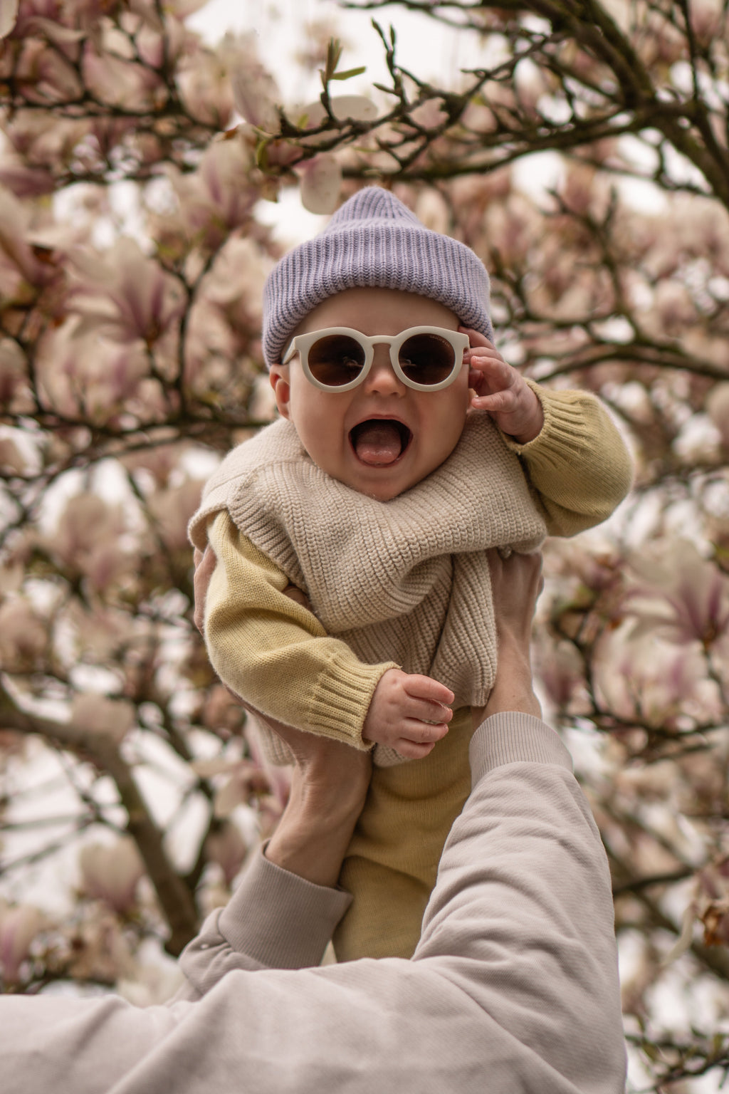 GRECH & CO. Classic | Sustainable Sunglasses | Plant-Based Bendable Polarized - Baby | 0-2 Y | Playroom Avenue