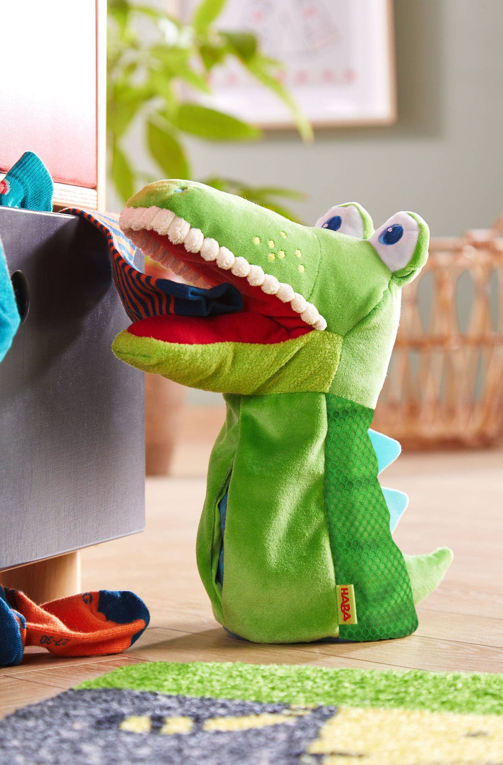 HABA Eat-It-Up Croco Glove Puppet | Playroom Avenue