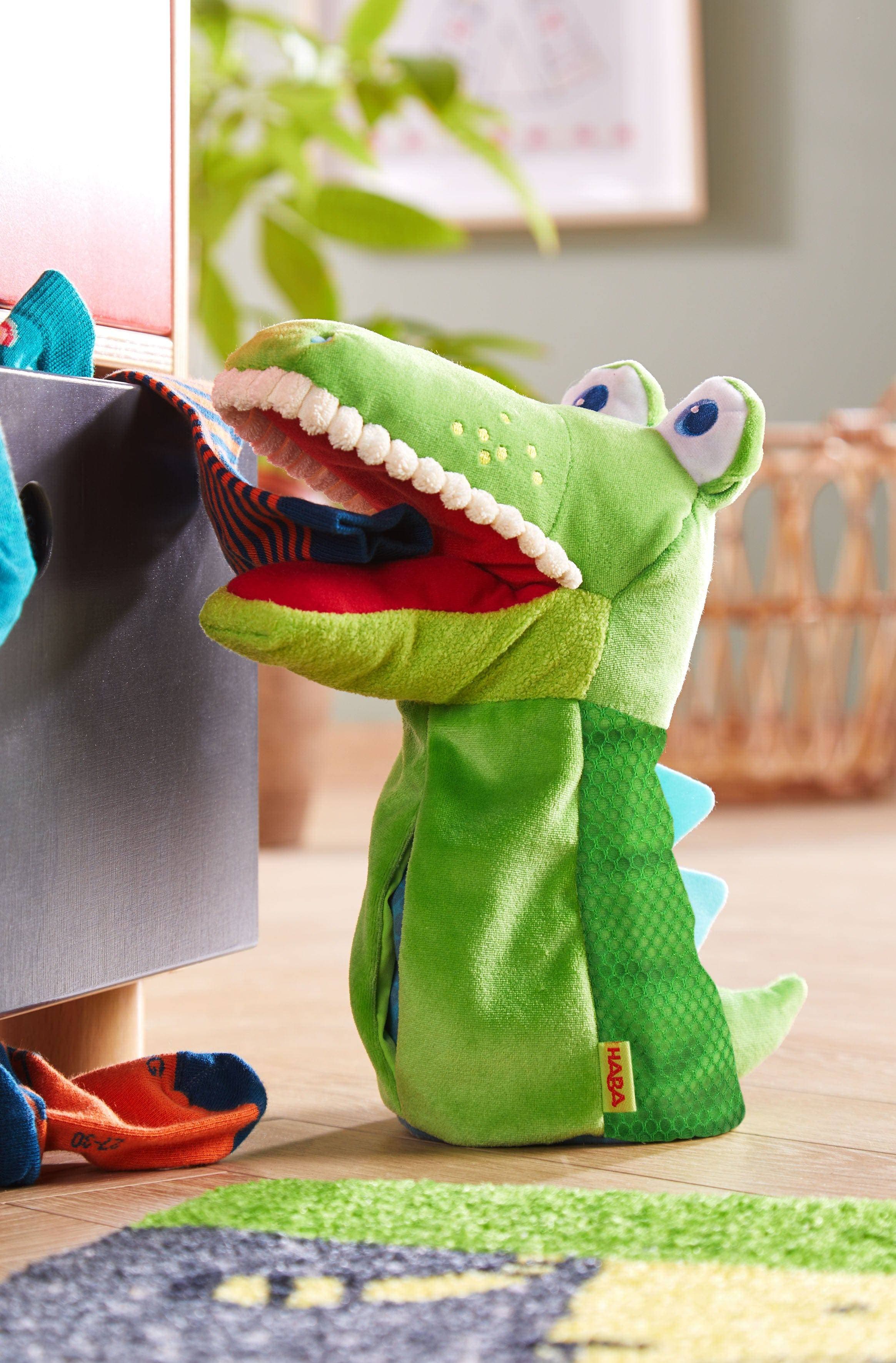 HABA Eat-It-Up Croco Glove Puppet | Playroom Avenue
