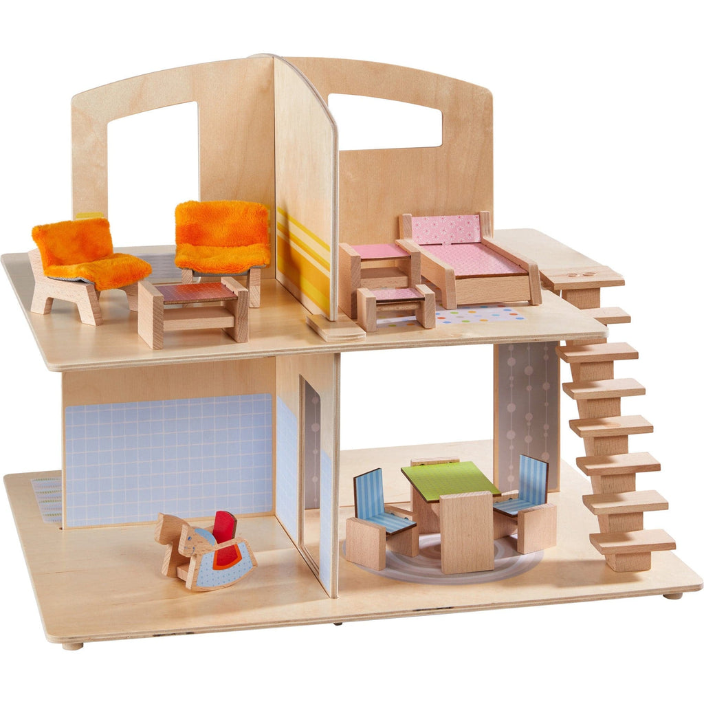 HABA Little Friends Dollhouse Town Villa with Furniture | Playroom Avenue