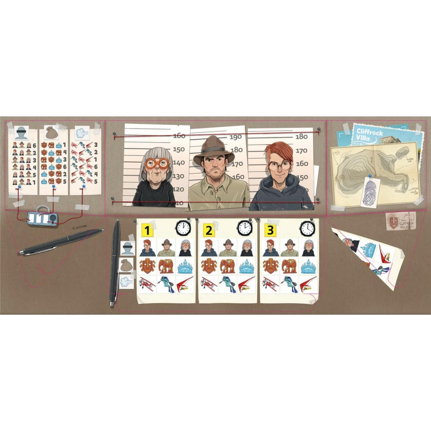 HABA The Key: Theft at Cliffrock Villa | Playroom Avenue