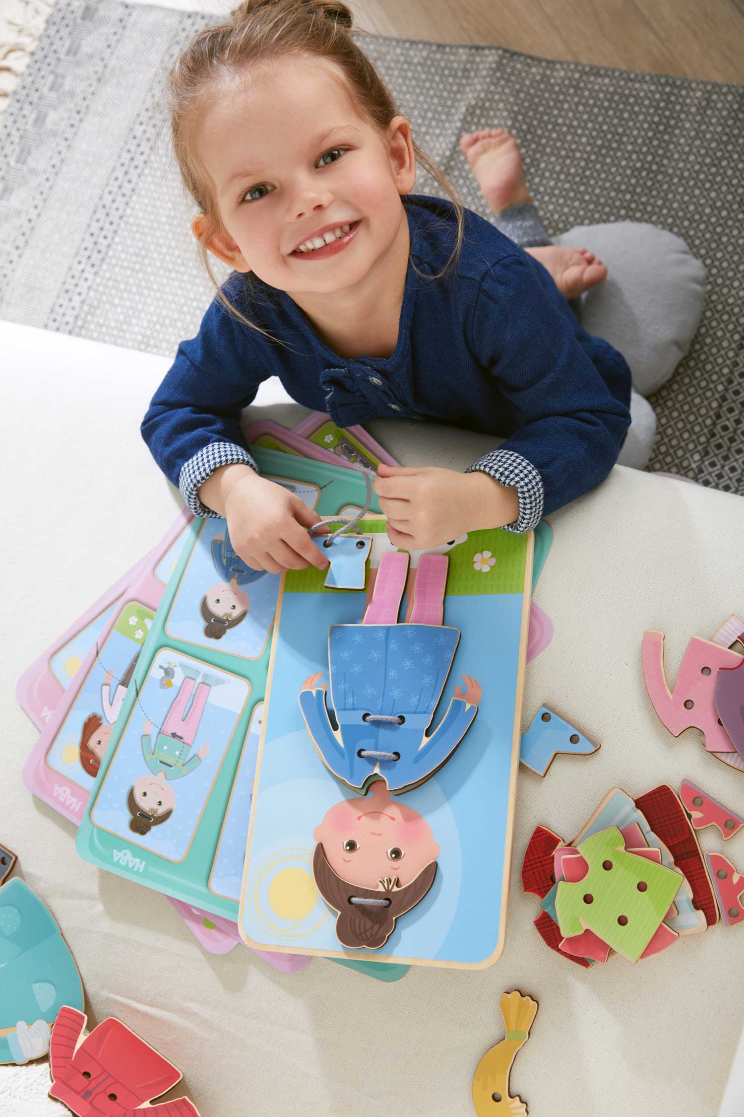 HABA My First Threading Game – Dress Up Fun | Playroom Avenue