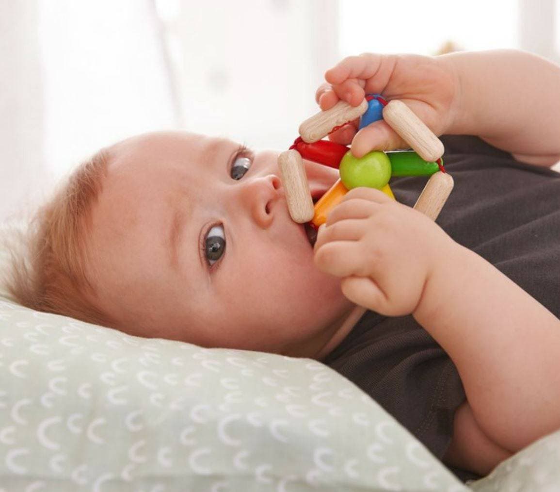 HABA Color Carousel Wooden Baby Rattle | Playroom Avenue