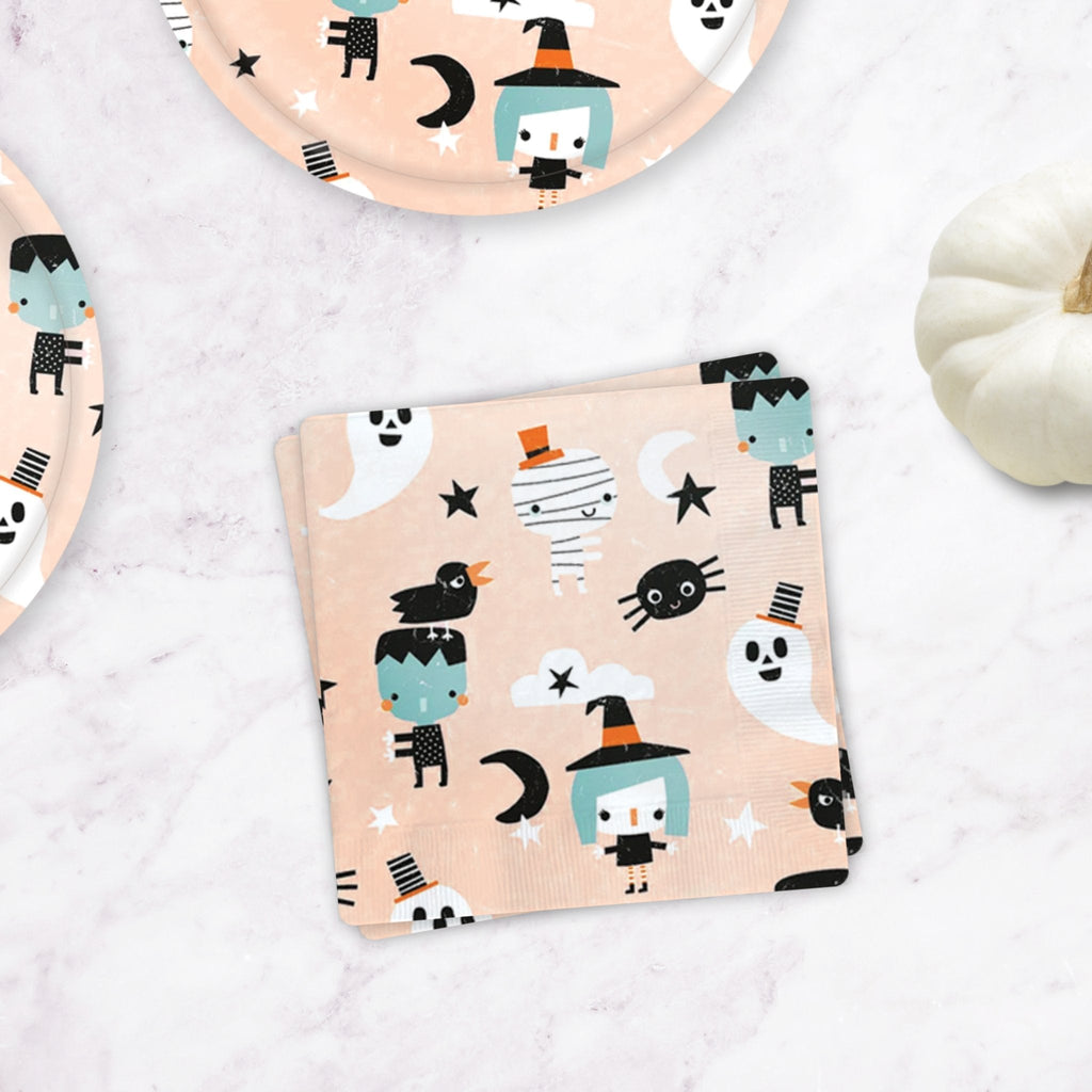Halloween Friends Icon Paper Napkins | Playroom Avenue