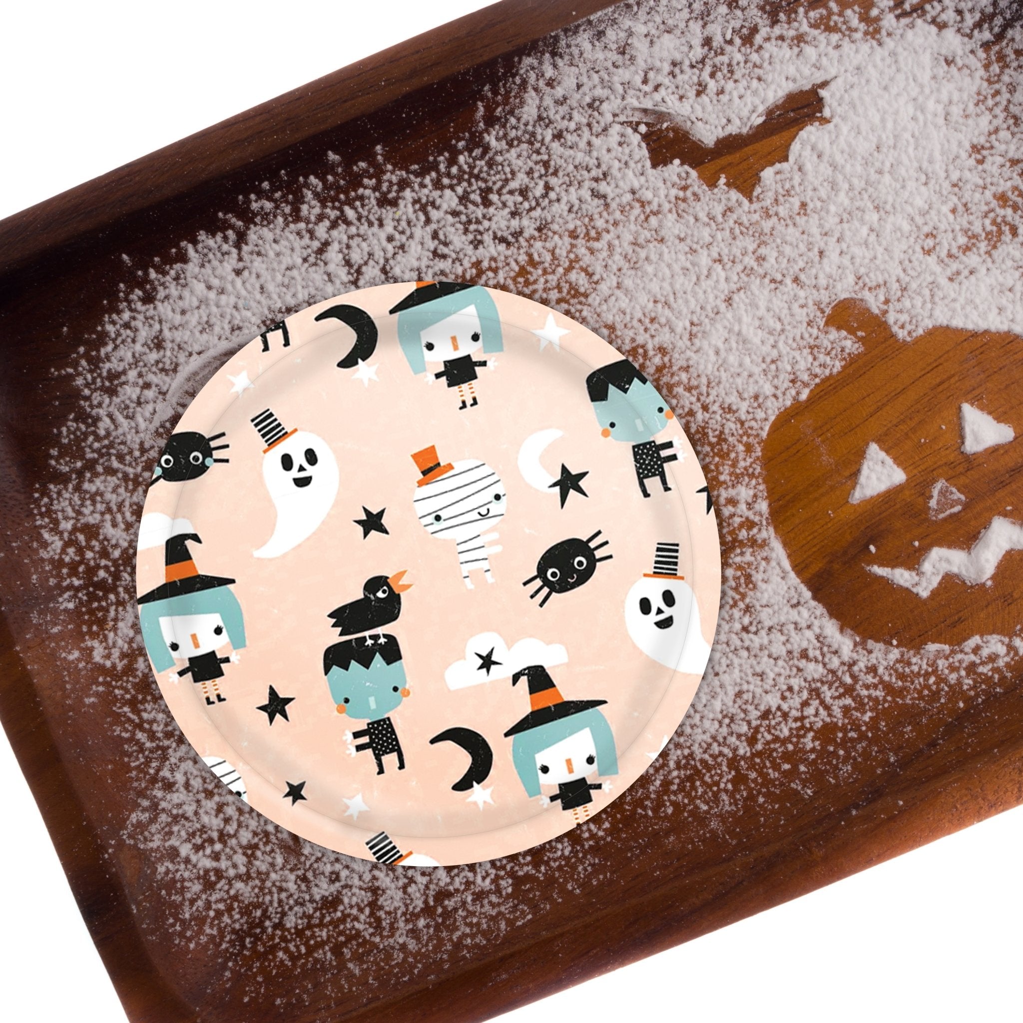 Halloween Friends Icon Paper Plates | Playroom Avenue