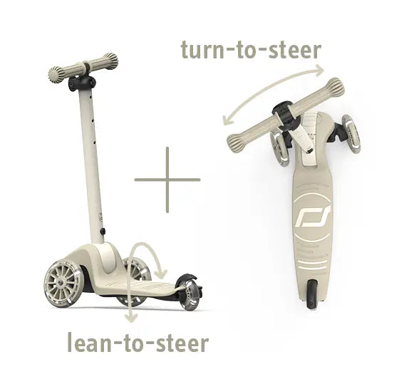Scoot and Ride Highwaykick 3S Kids Scooter – Ash | Playroom Avenue