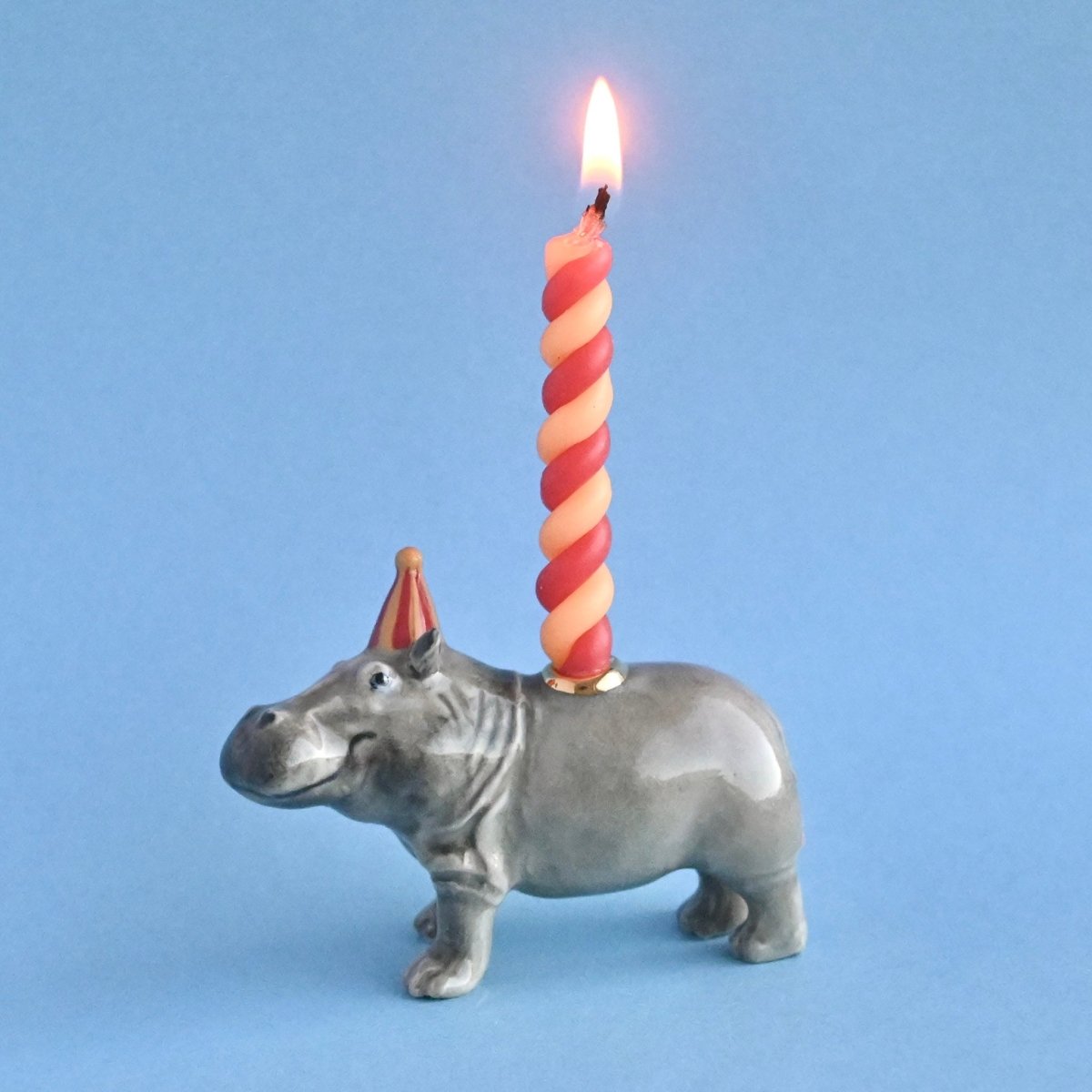 Camp Hollow Hippo Cake Topper | Playroom Avenue