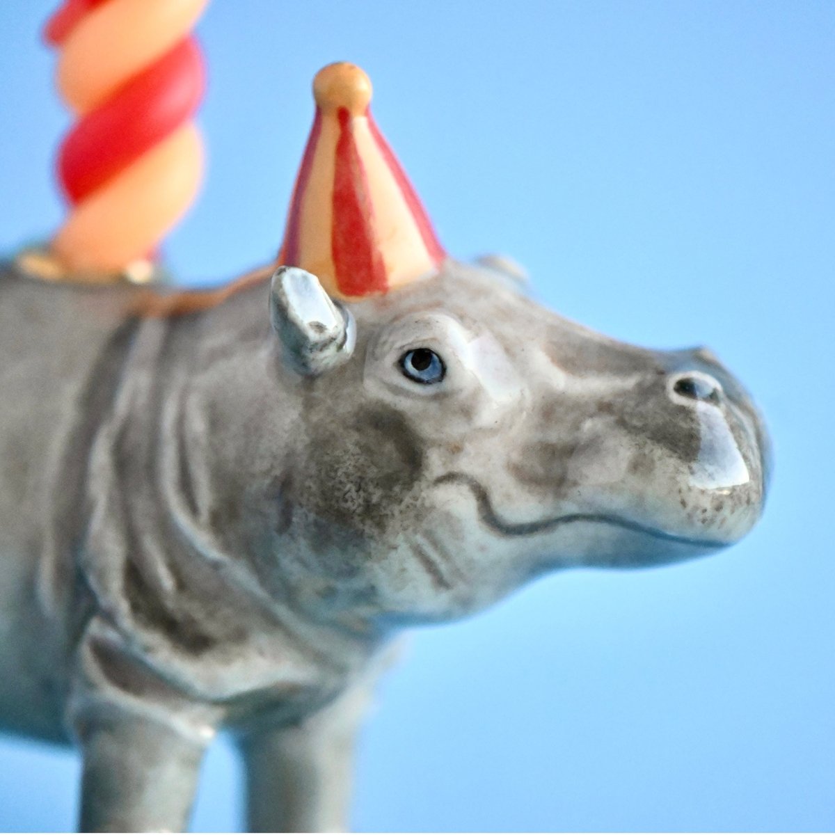 Camp Hollow Hippo Cake Topper | Playroom Avenue