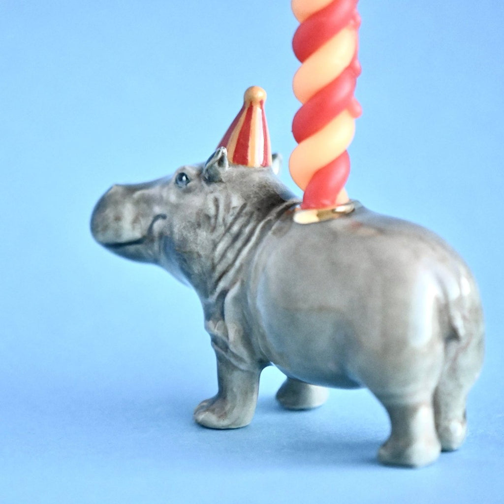 Camp Hollow Hippo Cake Topper | Playroom Avenue