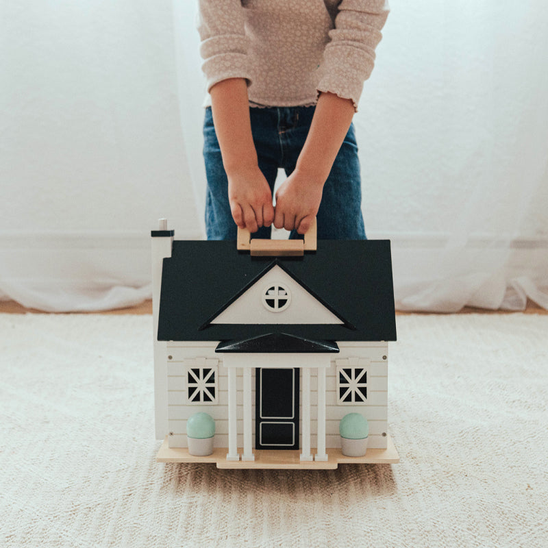 Wonder and Wise Home Sweet Home Dollhouse | Playroom Avenue