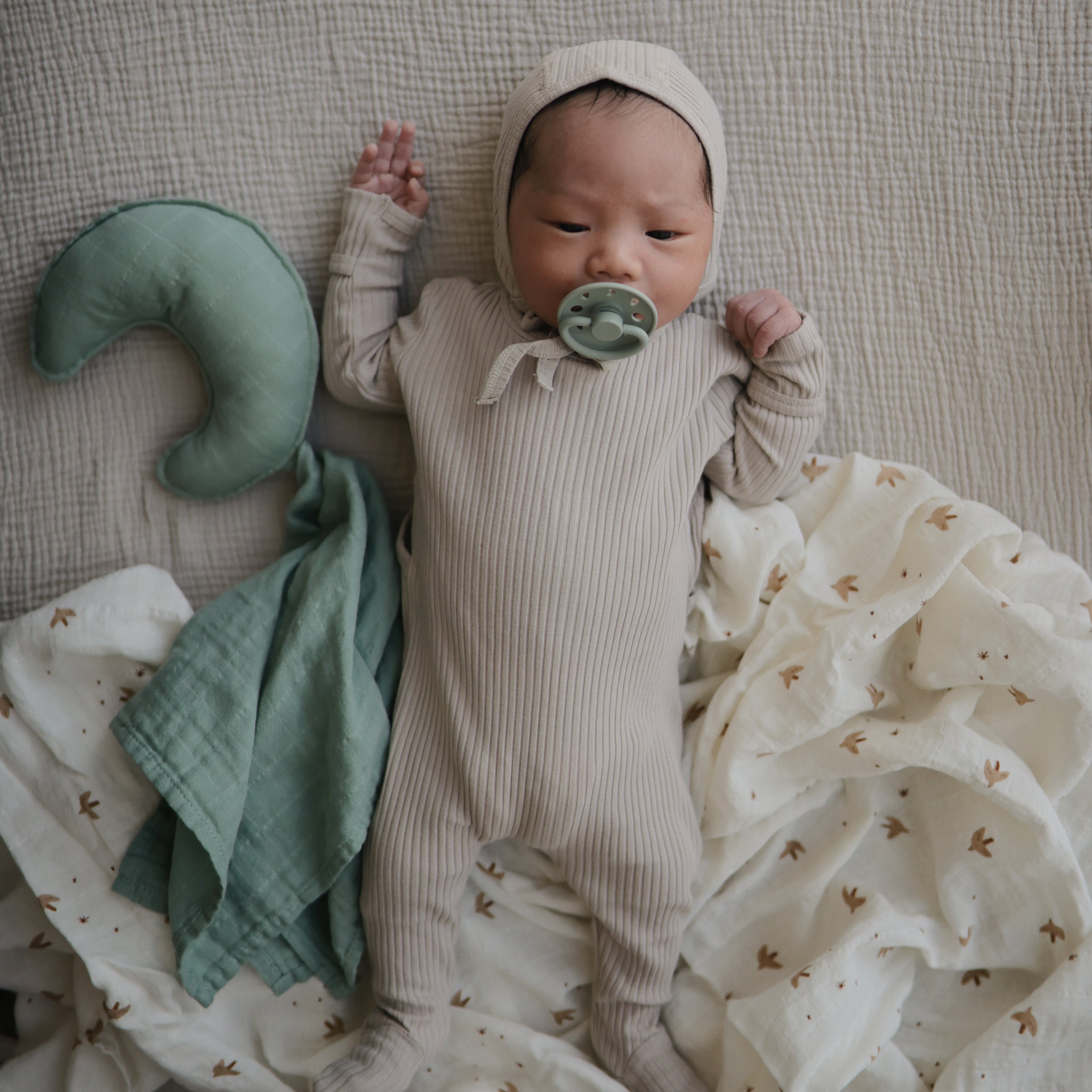 Mushie Moon Lovey Blanket | Playroom Avenue