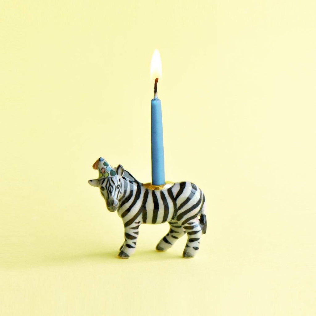 Camp Hollow Zebra Cake Topper