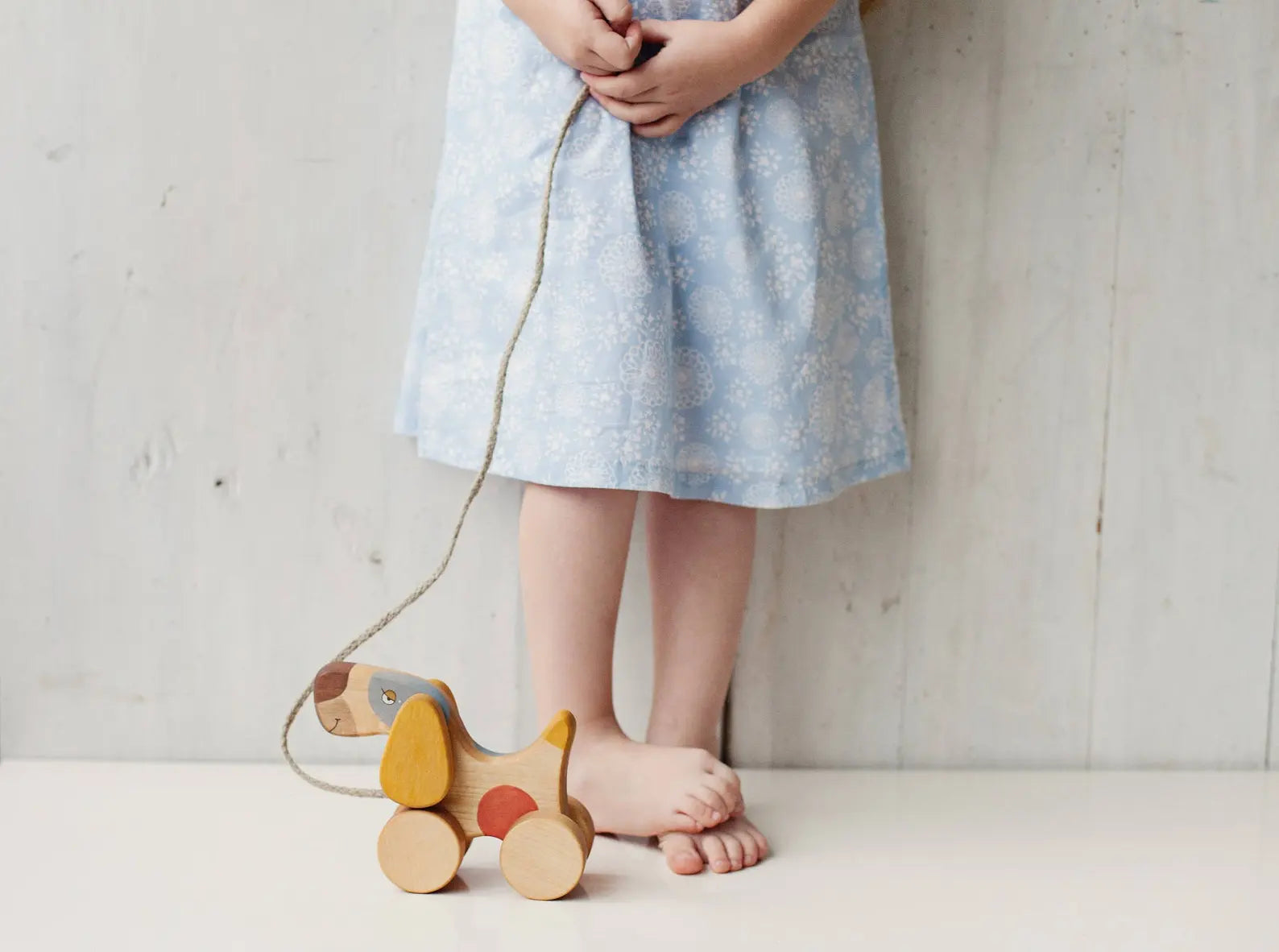 Wooden Pull Toy - Terrier Dog | Playroom Avenue