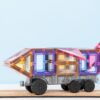 Connetix Magnetic Tiles | Pastel Transport Pack (50 pcs) - Playroom Avenue